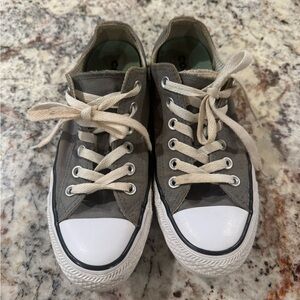 Converse Chuck Taylor Double Tongue Blue Aqua Stripe Women’s Size 7